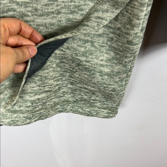 Lands’ End Women's Gray Sweater Fleece Cowl Neck  Size Large - Picture 7 of 12